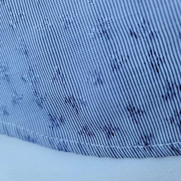 SIGMAN Mens Shirt Long Sleeve Button Down slim Gray Stripe Cotton Stretch L - Picture 3 of 9